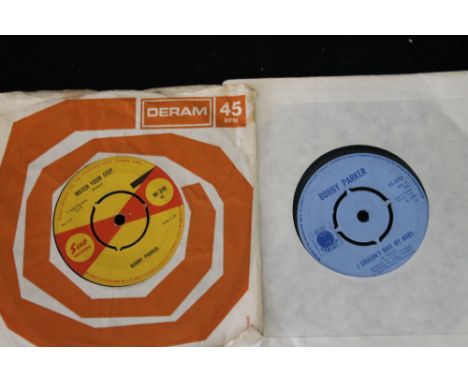 BOBBY PARKER - Lovely pack of 2 x early 7" sides. Titles are Watch Your Step b/w Steal Your Heart Away (original Sue WI-340 -