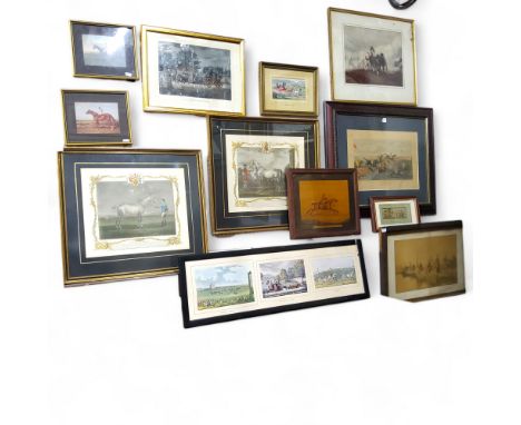 Equestrian Interest - Two 18th century works, after Thomas Spencer from Horses &amp; Their Pedigree works including "The port