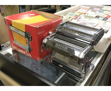 VINTAGE IMPERIA PASTA MAKER WITH BOX