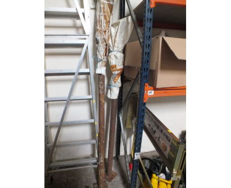 TWO ACRO PROPS