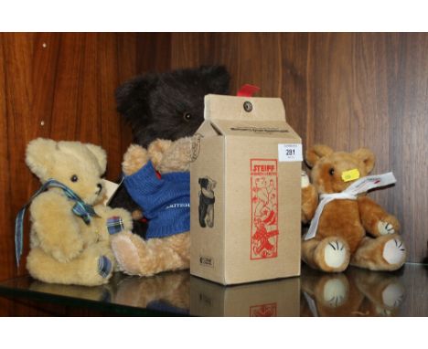A SELECTION OF TEDDY BEARS TO INC STEIFF