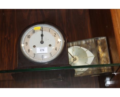 AN ENFIELD MANTEL CLOCK + A RETRO METAMEC EXAMPLE