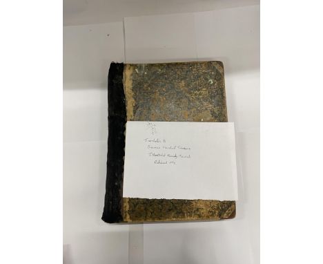 A BELIEVED 19TH CENTURY LARGE GERMAN ILLUSTRATED FAMILY JOURNAL, TRANSLATES TO ''GERMAN HOUSEHOLD TREASURE' 