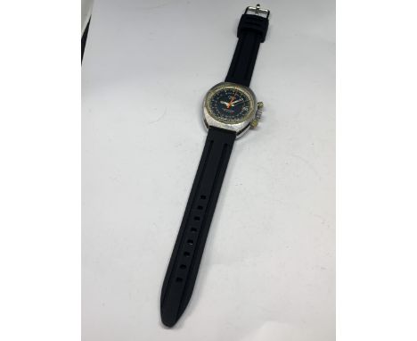 A VINTAGE ORIS CHRONORIS 17 JEWELS STAR WRIST WATCH SEEN WORKING BUT NO WARRANTY 