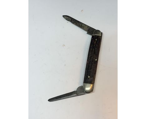 A VINTAGE VULCAN T ELLING &amp; CO SHEFFIELD PEN KNIFE 