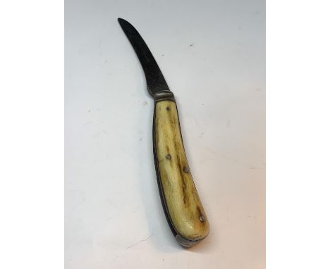 A VINTAGE SHEFFIELD PEN KNIFE WITH LADE MARKED TRADE SKIPPER MARK 