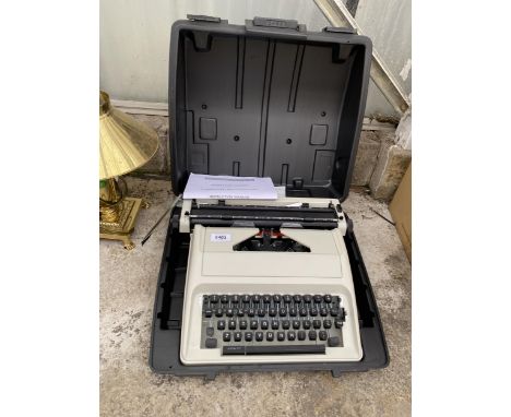 A SCOTTS OF STOW 11" MANUAL TYPEWRITER 