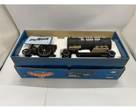 A CORGI 'DIBNAH'S CHOICE' TRACTION ENGINE, LOW LOADER AND BOILER, AS NEW IN BOX 