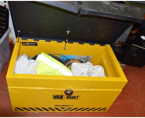 POLICE> Van Vault containing various tools [VAT ON HAMMER PRICE] [NO RESERVE]
