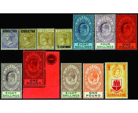 Comprehensive (as per coverage of albums) unused collection in three Davo printed albums, from 1886 overprints to Christmas 2