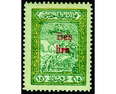 Selection of Obligatory Tax airmail stamps on pages, unused and used, incl (part o.g. unless stated) 1926 5g carmine and gree