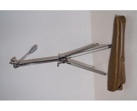 Vintage tripod and case