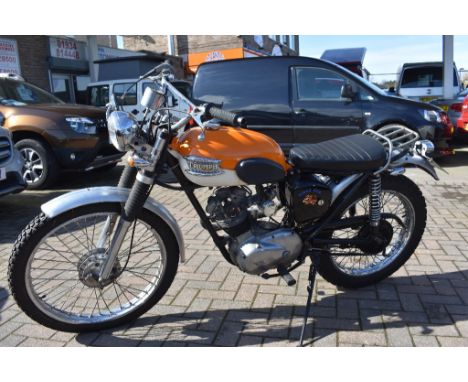 A 1960 Triumph T20 Tiger Cub street scrambler, registration number EAS 276, frame number T64878, engine number T2062948, oran