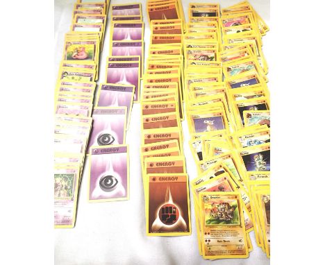 Collection of Pokemon cards to include fighting and psychic type trading cards. P&amp;P Group 1 (£14+VAT for the first lot an