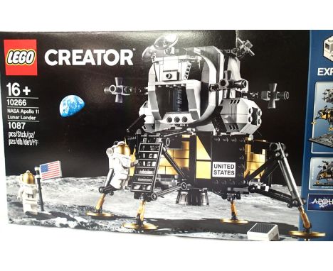 Lego 10266 Creator Expert Nasa Apollo II Lunar Lander. P&amp;P Group 2 (£18+VAT for the first lot and £3+VAT for subsequent l