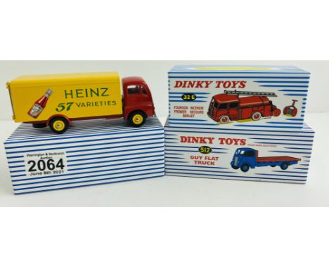 3x Dinky / Atlas Edition Assorted Die Cast Boxed - P&amp;P Group 1 (£14+VAT for the first lot and £1+VAT for subsequent lots)