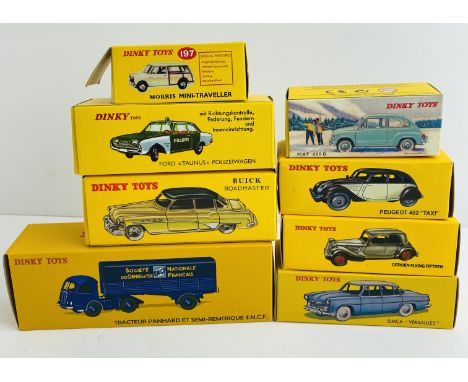 8x Dinky / Atlas Edition Assorted Die Cast Boxed - P&amp;P Group 2 (£18+VAT for the first lot and £3+VAT for subsequent lots)