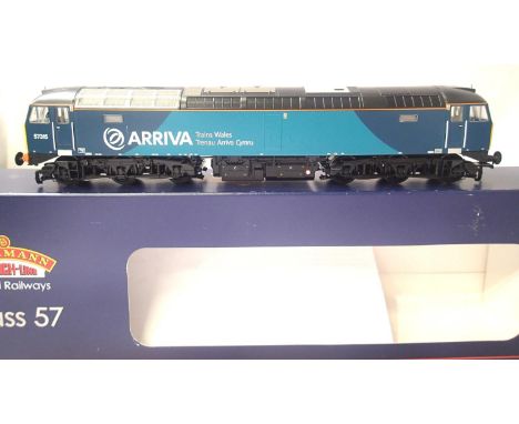 Bachmann 32-755 Class 57/3 Diesel 57315 Arriva Trains Wales, in near mint condition, boxed. P&amp;P Group 1 (£14+VAT for the 