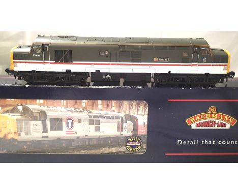 Bachmann 32-378 Class 37 Diesel 37431, Bullidae Intercity Livery in excellent condition, missing detail pack, box is good. P&