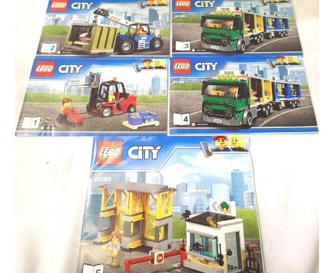 Lego 60169 City; Cargo Terminal five model set. P&amp;P Group 2 (£18+VAT for the first lot and £3+VAT for subsequent lots) 