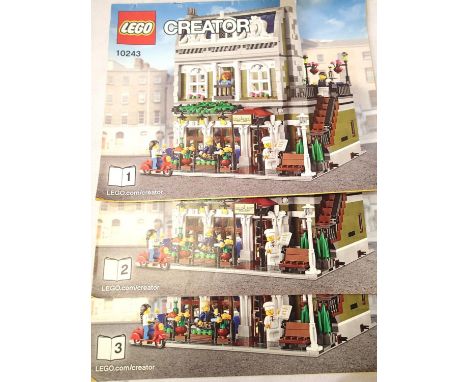 Lego 10243 Creator; Parisian Restaurant. P&amp;P Group 1 (£14+VAT for the first lot and £1+VAT for subsequent lots) 