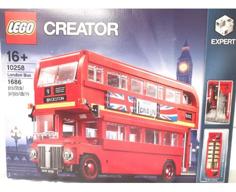 Lego 10258 Creator Expert London Bus. P&amp;P Group 3 (£25+VAT for the first lot and £5+VAT for subsequent lots) 