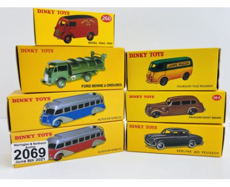 7x Dinky / Atlas Edition Assorted Die Cast Boxed - P&amp;P Group 2 (£18+VAT for the first lot and £3+VAT for subsequent lots)