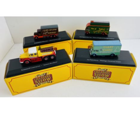 4x Atlas Edition Assorted 'Showmans' Die Cast Boxed - P&amp;P Group 1 (£14+VAT for the first lot and £1+VAT for subsequent lo