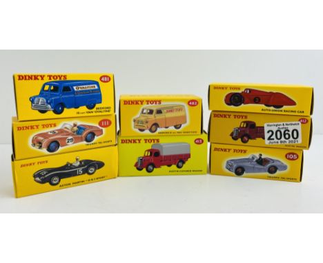 8x Dinky / Atlas Edition Assorted Die Cast Boxed - P&amp;P Group 2 (£18+VAT for the first lot and £3+VAT for subsequent lots)