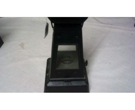British WWII Railroad Blackout Lantern, in excellent condition