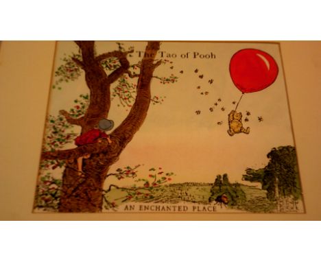 The Tao of Pooh-An enchanted place delightful Print mounted.