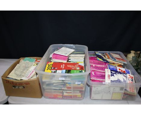 Large collection Ordnance Survey and other maps, housed in three boxes (qty)