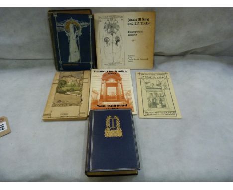KING JESSIE M.  The City Of The West, 1911 & 5 other books & catalogues illustrated by or relative to J.M. King.
