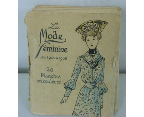 Fashion Plates.  The Ladies' Pocket Magazine. 13 various parts, varying cond. with hand col. fashion plates & other engs., c.