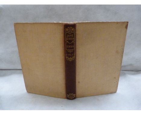AUSTEN JANE.  Emma. 2 vols. Ltd. eds. no. 87 of only 100 from the J. M. Dent set of The Novels. Illus. Orig. cloth, fading & 