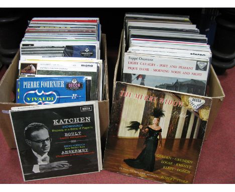 Classical Interest: a nice collection of over 120 lp's to include Decca SXL ED1's (2022/3, 2106, 2146, 2153, 2174, 6206), ED2