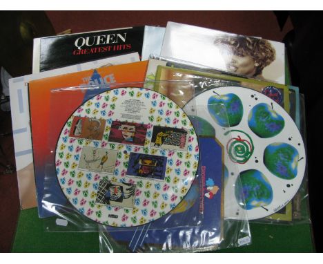 Picture Discs - Art of Noise 'Edited' Scarce 12", Thompson Twins, 'Doctor Doctor' shaped 7"; The Apples 'Eye Wonder' 12" Sing