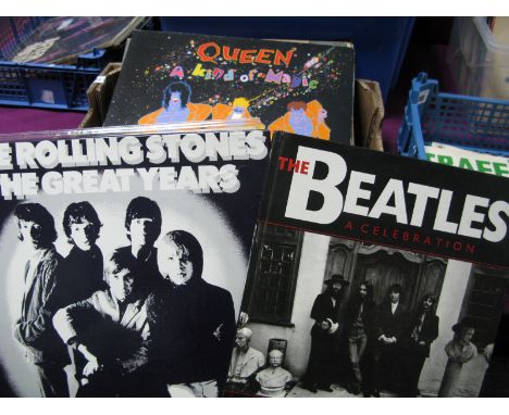 A Mixed Collection of LP's, to include Black Sabbath Vol 4 (nems) The Rolling Stones 'The Great Years' (Readers Digest 4 lp b