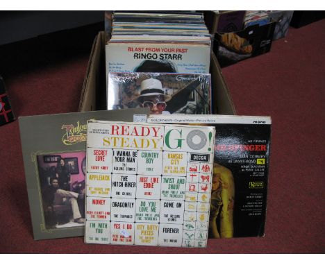A Mixed and Varied Collection of Over Fifty L.Ps - most noted to be 'Ready Steady Go!' (Decca unboxed, grooved mono L.P - sho
