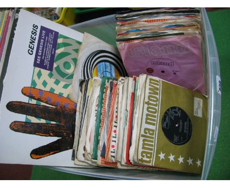 A Quantity of L.P's, to include Genesis, Fleetwood Mac, Madonna, Elton John, Beach Boys, Monkees, Drifters, Dave Clark Five, 