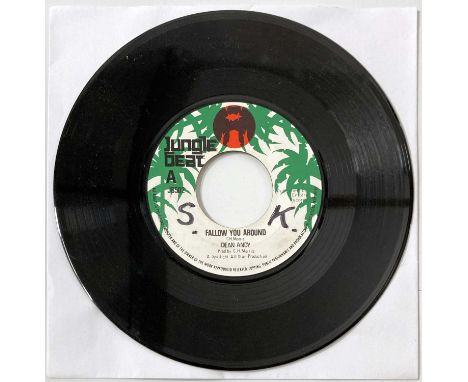 DEAN ANDY - FALLOW YOU AROUND / FALLOW VERSION (JUNGLE BEAT JB502). A copy of Dean Andy - Fallow You Around / Fallow Version 