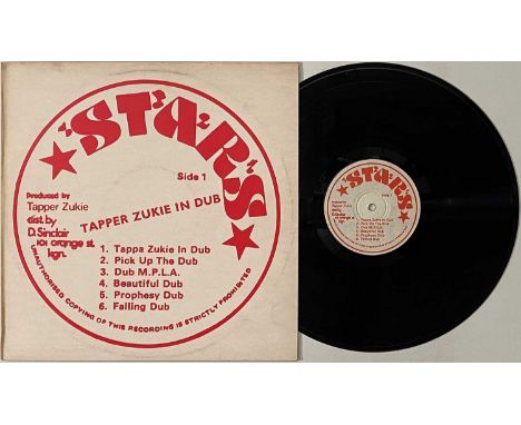 TAPPER ZUKIE - IN DUB LP (SR 1000 - JA OG). A truly magnificent copy of the rare Dub album Tapper Zukie - In Dub (SR1000). Th