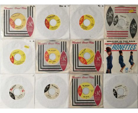 PHILLES RECORDS - 7" PACK. A fantastic pack of 17 soul 7" singles, all released on Philles Records. Artists/ titles include D