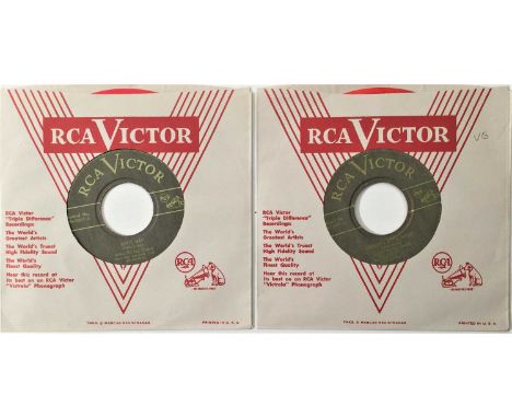 ARTHUR "BIG BOY" CRUDUP - 7" RCA RARITIES. Here we have 2 7" rarities by blues legend Arthur "Big Boy" Crudup. These releases