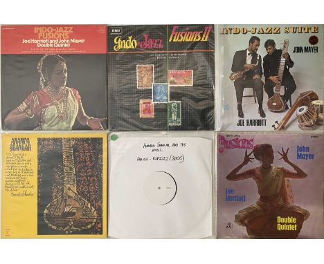 INDO/ FUSION JAZZ/ RAGA - LP COLLECTION. A quality selection of 33 jazz LPs, including indo-fusion/ contemporary/ Indian-clas
