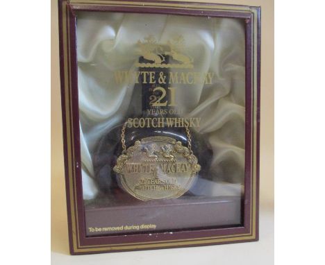 One boxed Whyte &amp; Mackay 21 year old Scotch Whisky, 75cl
Location: R.3 