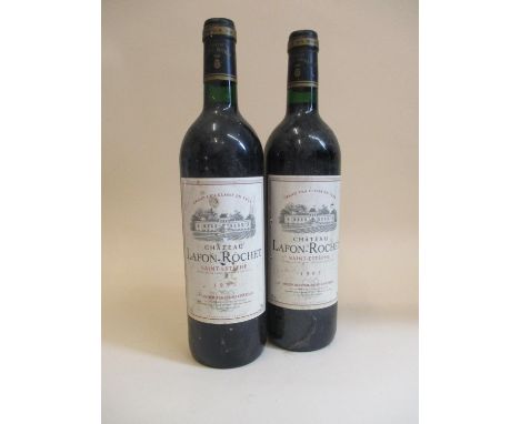 Two bottles of Chateau Lafon-Rocket 1995 Saint-Estephe
Location: R.1 