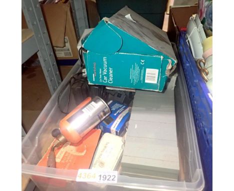 Box of mixed hand tools and electrical power tools. Not available for in-house P&amp;P 