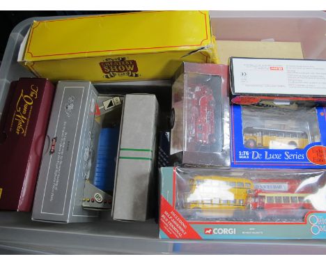 A Quantity of Boxed Diecast Model Vehicles by Corgi, EFE, Lledo and Other, including Corgi 45001 Dorset Delights twin vehicle