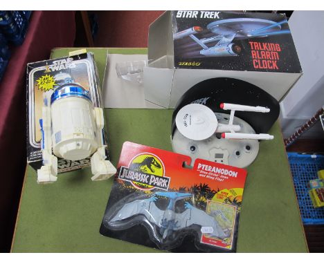 An Original Star Wars Talking R2-D2 by Palitoy, missing instructions sheet, crushing and tears to box, together with a modern